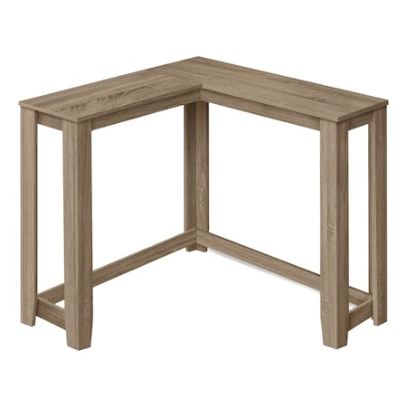 Monarch Specialties Accent Table, Console, Entryway, Narrow, Corner, Living Room, Bedroom, Brown Laminate, Contemporary I 3659